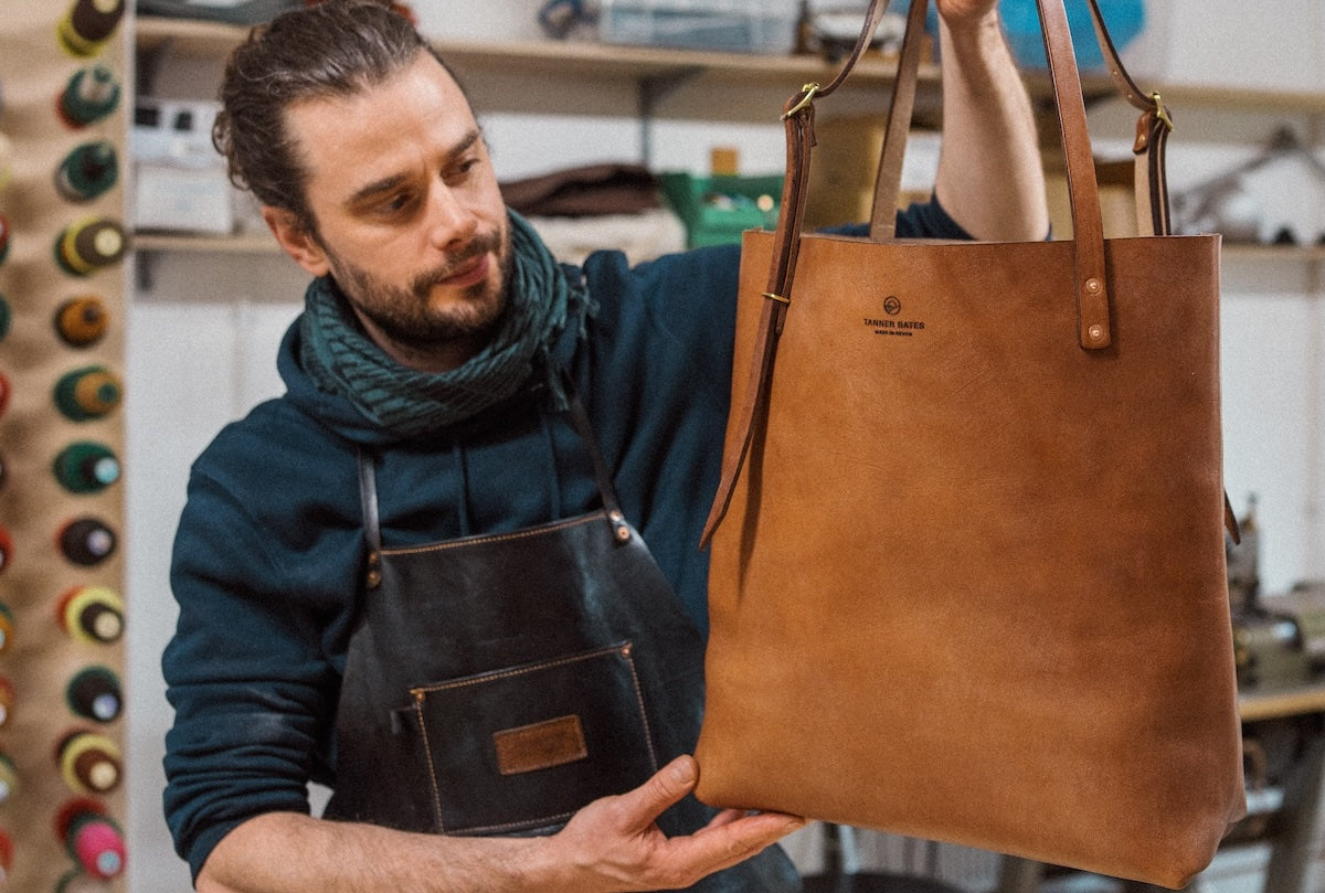 BESPOKE + LOCAL: ‘ARTISAN OF THE WEEK’ - BEHIND THE SCENES AT THE TANNER BATES WORKSHOP